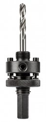 Otwornice bi-metalowe Co8% (19, 25, 30, 35, 40, 68 mm), zestaw 9 el.