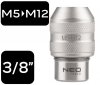 Adapter do gwintowników, 3/8DR M5-M12