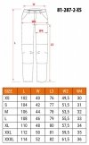 Spodnie robocze Mix&Match, Canvas, czarne, rozmiar XS