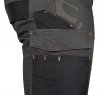 Spodnie robocze Mix&Match, Canvas, wzmocnienia z Cordury, zielone moro, rozmiar L