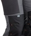 Spodnie robocze Mix&Match, Canvas, wzmocnienia z Cordury, szaro-czarne, rozmiar XXXL