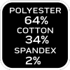 Spodnie robocze Mix&Match, Canvas, wzmocnienia z Cordury, szaro-czarne, rozmiar XXXL