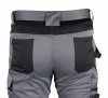 Spodnie robocze Mix&Match, szaro-czarne, rozmiar XXXL