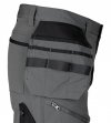 Spodnie robocze Mix&Match, 4 way stretch, z kaburami, Cordura, szaro-czarne, rozmiar M