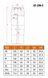 Spodnie robocze Mix&Match, 4 way stretch, z kaburami, Cordura, beżowo-czarne, rozmiar S