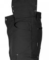 Spodnie robocze Mix&Match, 4 way stretch, z kaburami, Cordura, czarne, rozmiar XL