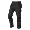 Spodnie robocze Mix&Match, 4 way stretch, z kaburami, Cordura, czarne, rozmiar XXL