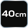 Poziomnica aluminiowa S 300, 3 libelle, 40 cm