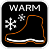 Wkładki do butów thermal comfort, rozmiar 44-45