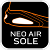 Półbuty robocze S1 SR Neo Air, stalowy podnosek, pomarańczowe, rozmiar 43