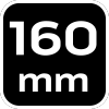 Szczypce płaskie 160 mm