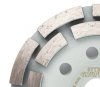 Tarcza diamentowa szlifierska, 2 segmenty, 125 x 22.2 mm, na sucho