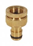 PRZYŁĄCZ Z GWINTEM WEWNĘTRZNYM  MOSIĘŻNY 1/2''-3/4'' (1 SZT)