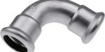 KOLANO 42MM-90ST INOX PRESS (SZT)