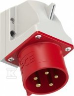 WTYCZ.ODBIORNIK.STAŁA 32A/5P/400V IP44 (SZT)