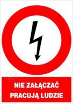 NZLP 148X210MM TABLICA ELEK.OSTRZEGAWCZA (SZT)