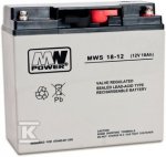 AKUMULATOR AGM 12V/18AH/5LAT (SZT)