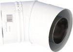 KOLANO 45ST 80/125 KONDENS.BIAŁE (SZT)