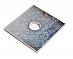 PODKŁADKA KWADRATOWA CZARNA DIN 436 20MM (1 KG)