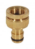 PRZYŁĄCZ Z GWINTEM WEWNĘTRZNYM  MOSIĘŻNY 1/2''-3/4'' (1 SZT)