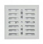KRATKA METALOWA MALOWANA 14*14CM BIAŁA (1 SZT)