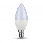 Żarówka LED V-TAC SAMSUNG CHIP 5.5W E14 Świeczka Ściemnialna VT-293D 6400K 470lm 5 Lat Gwarancji