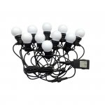 Girlanda Ogrodowa V-TAC (sznur) LED 5 metrów 10 żarówek 0,5W VT-70510 6000K 300lm 2 Lata Gwarancji