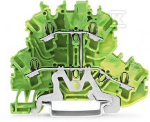 ZŁĄCZKA 2 PIĘTR.2,5MM2 ŻÓŁ/ZIEL.TO (SZT)