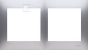 RAM.2-KR.IP20/44 SREBRNY MAT SIMON54 (SZT)
