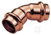 ŁUK DWUKIEL.45ST 42 BPRESS CU (SZT)