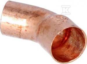 ŁUK CU 5040 15/45  LZXLW (MIEDŹ) (SZT)