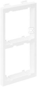 ADAPTER NA 2 MODUŁY 45X45MM PIONOWO (SZT)