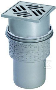 WPUST PRACTICUS DN100 PION 120X120 NIERD (SZT)
