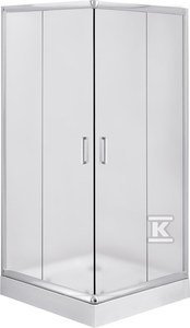 KAB.ONNLINE 90X185 KWADR.SZK.SZRON CHROM (SZT)