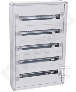 ROZDZ.5X24 NAŚC.METAL.XL3 160A BEZ DRZW (SZT)