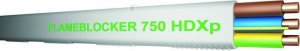 HDXP-ŻO 5X1,5RE 750V DCA PRZ.FLAMEBLOC. (m)