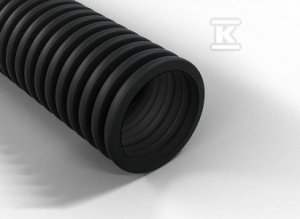 RURA KARBOWANA QRK 75/50 FLEX UV CZARNA (50m)