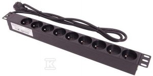 LISTWA ZASILAJĄCA 19 9X230V (SZT)