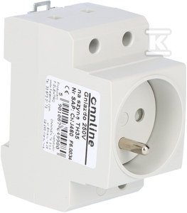 GNIAZDO 250V NA SZYNE TH35 ONNLINE (SZT)