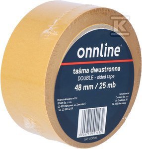 TAŚMA DWUSTRONNA 48MM/25MB (SZT)
