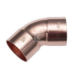 KOLANO 45o DWUKIELICHOWE 1 5/8 ACR (SZT)