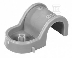 UCHWYT PLASTIKOWY POJ POSADZKOWY 16 MM (OPK)