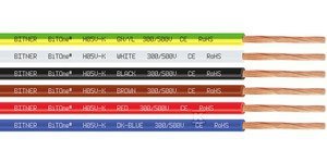 BITONE H05V-K (LGY) CZARNY 1X,5 (m)