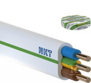 YDYP-ŻO 3X2,5 750V NKT CENTER (100m)