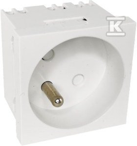 MODULARNE GNIAZDO ELEKTRYCZNE 2P+Z, 45X4 (SZT)