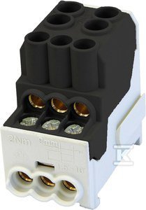 BLOK DYSTRYB. SDB100 AL/CU 80010CZAR (SZT)