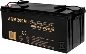 AKUMULATOR AGM 12V 200AH (SZT)