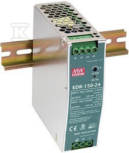 ZASIL.NA SZYNĘ DIN 150W 24V 6.5A (SZT)