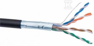 KABEL FTP KAT.5E ZEW. SUCHY, 305M (m)