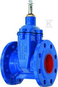 ZASUWA DO WODY KOŁNIERZOWA F4 DN100 GJS (SZT)